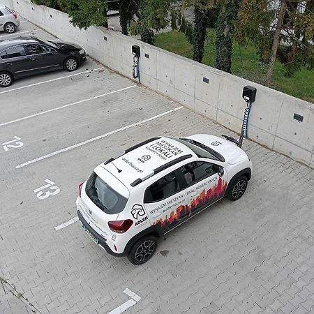 Aparthotel Adler Studio - Prywatny Taras Przy Pokoju, Dostep Na Kod, Parking Łódź Exterior foto